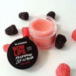 Скраб для губ «сочная ягода» Mr.Scrubber Plumping Lip Scrab Wow Lips Very Berry Киев